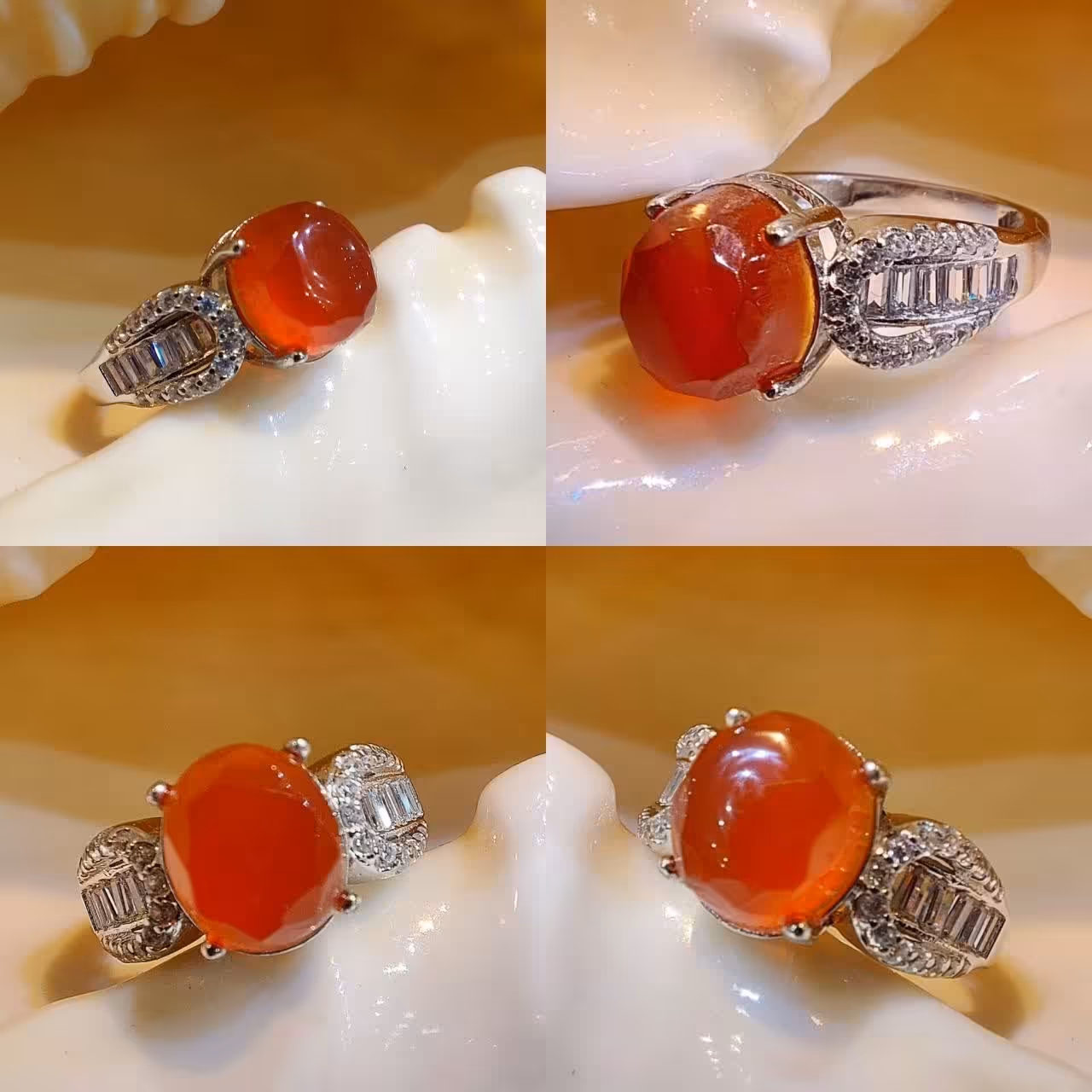 انگشتر عقیق یمن سرخ زنانه دلبر و خاص