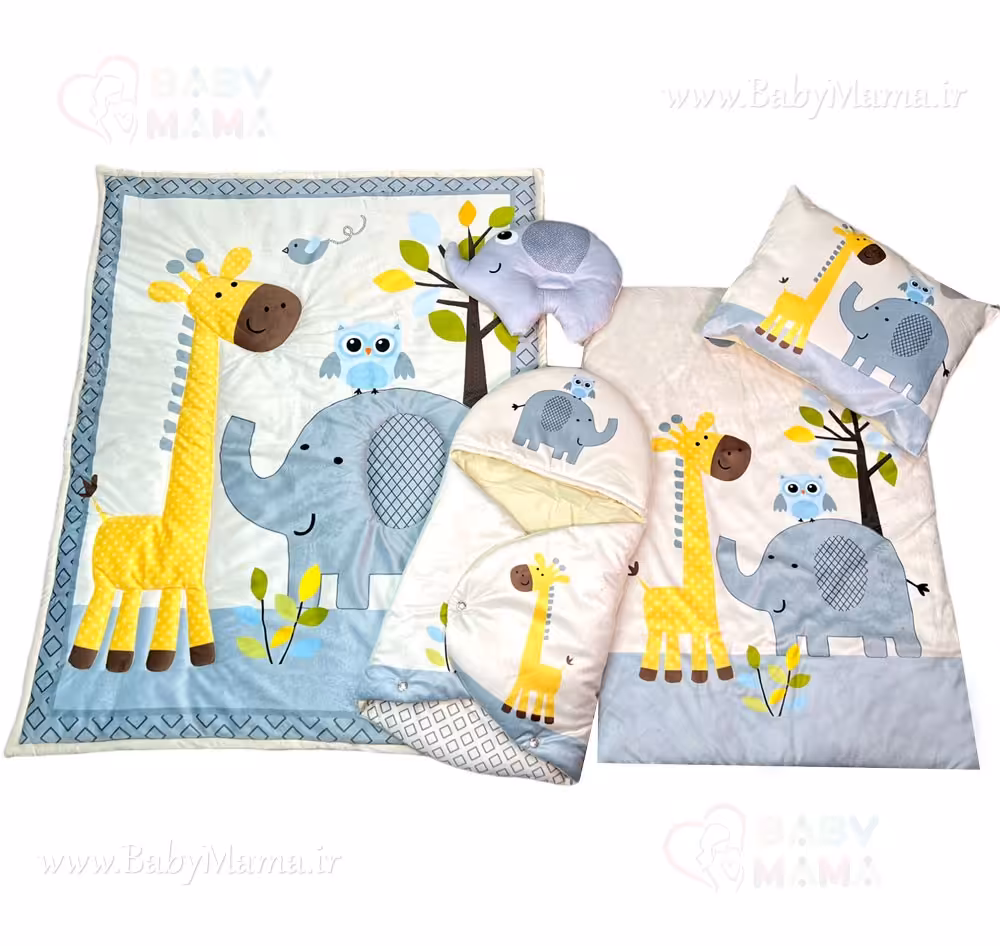 سرویس خواب مخمل زرافه و جغد