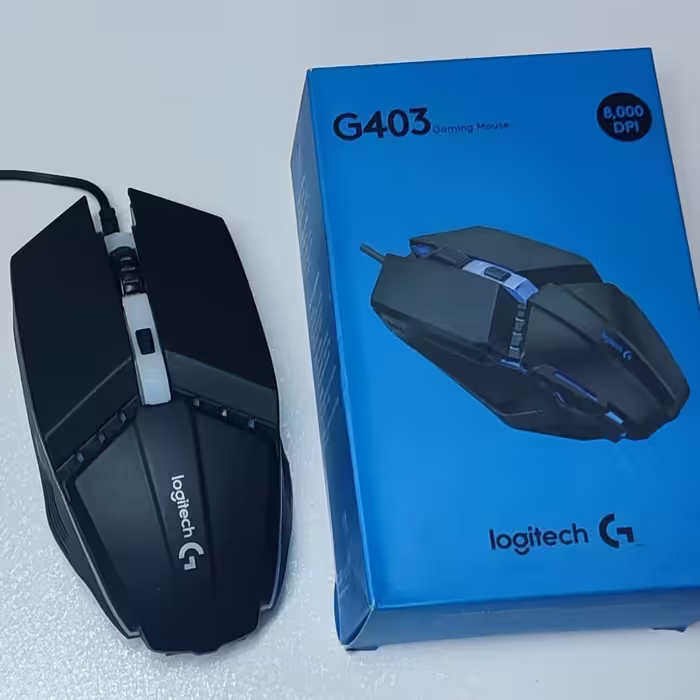 موس سیمی گیمینگ چراغ دار  Logitech G403