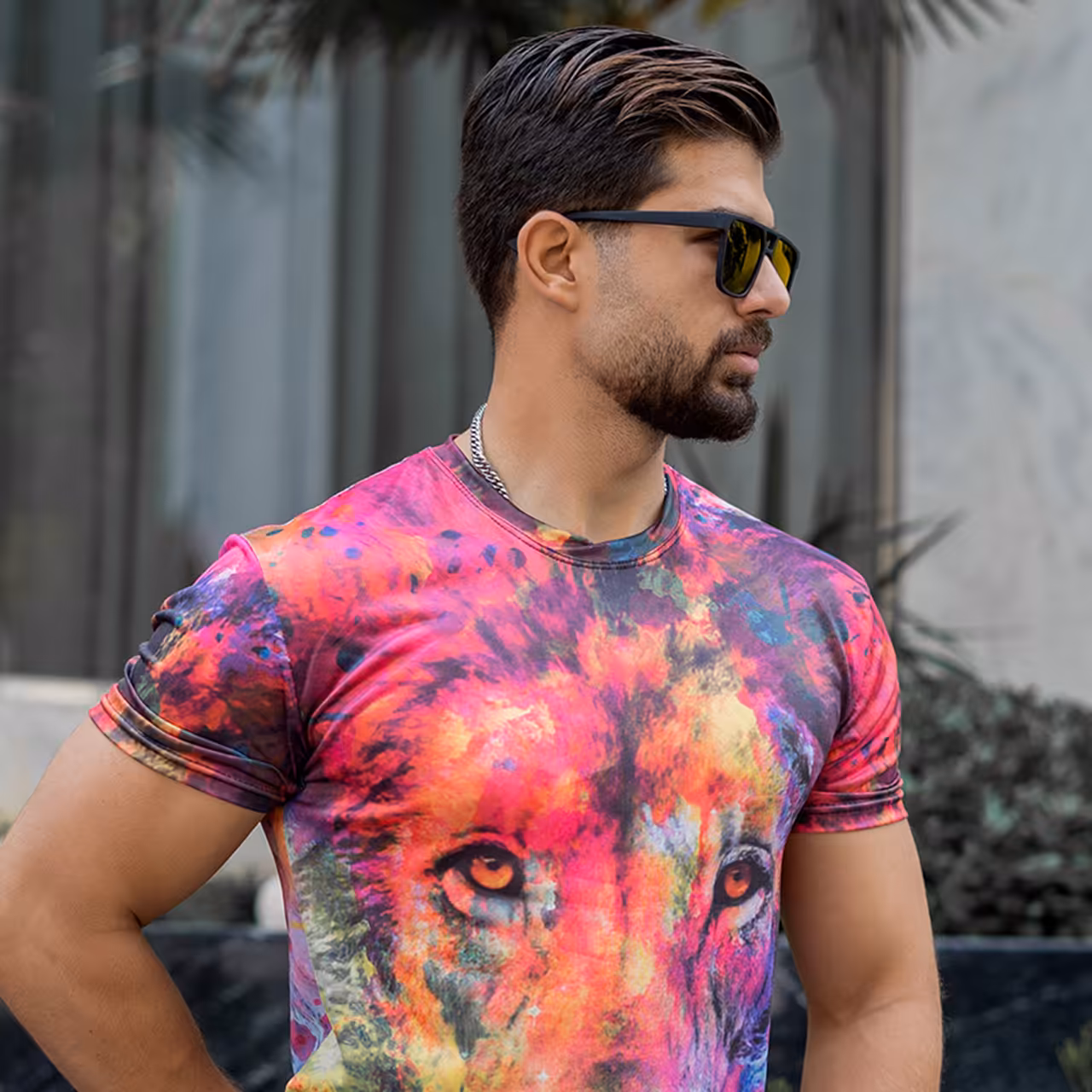 عینک آفتابی زرد مدل A42