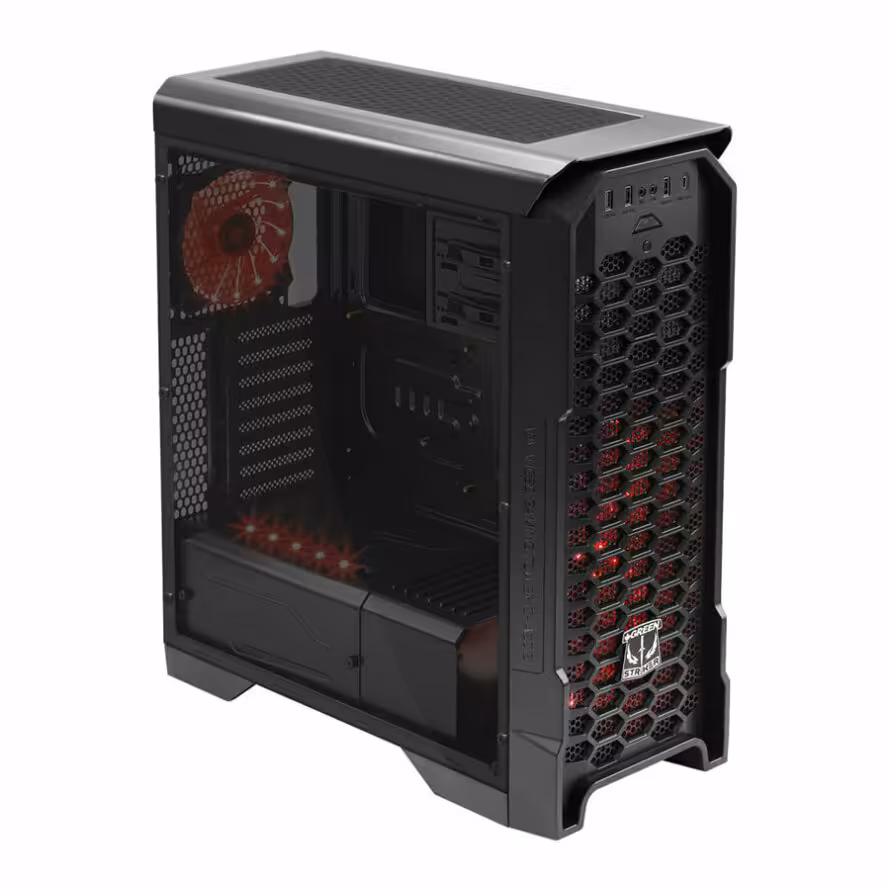 کیس گیمینگ گرین STRIKER