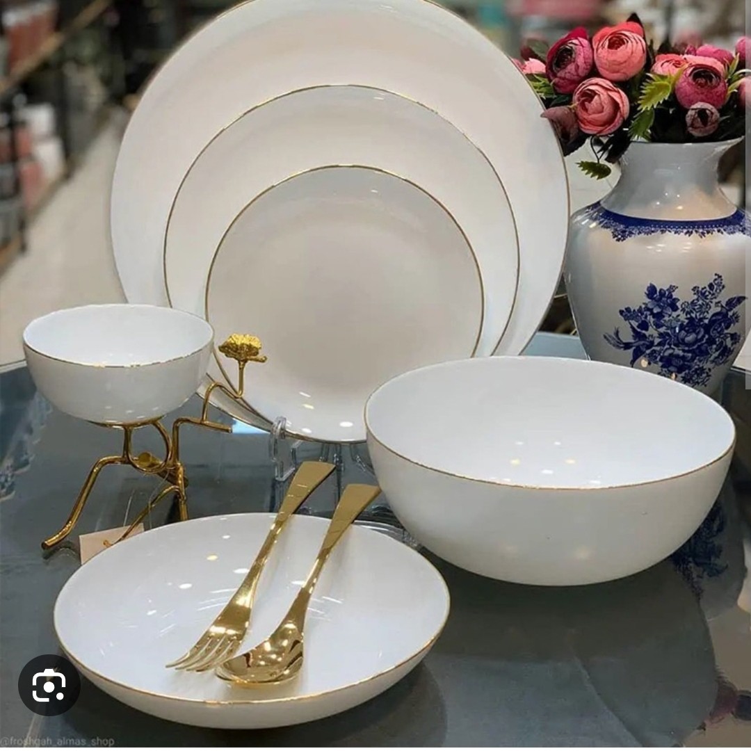 سرویس آرکوپال لب طلا گرد