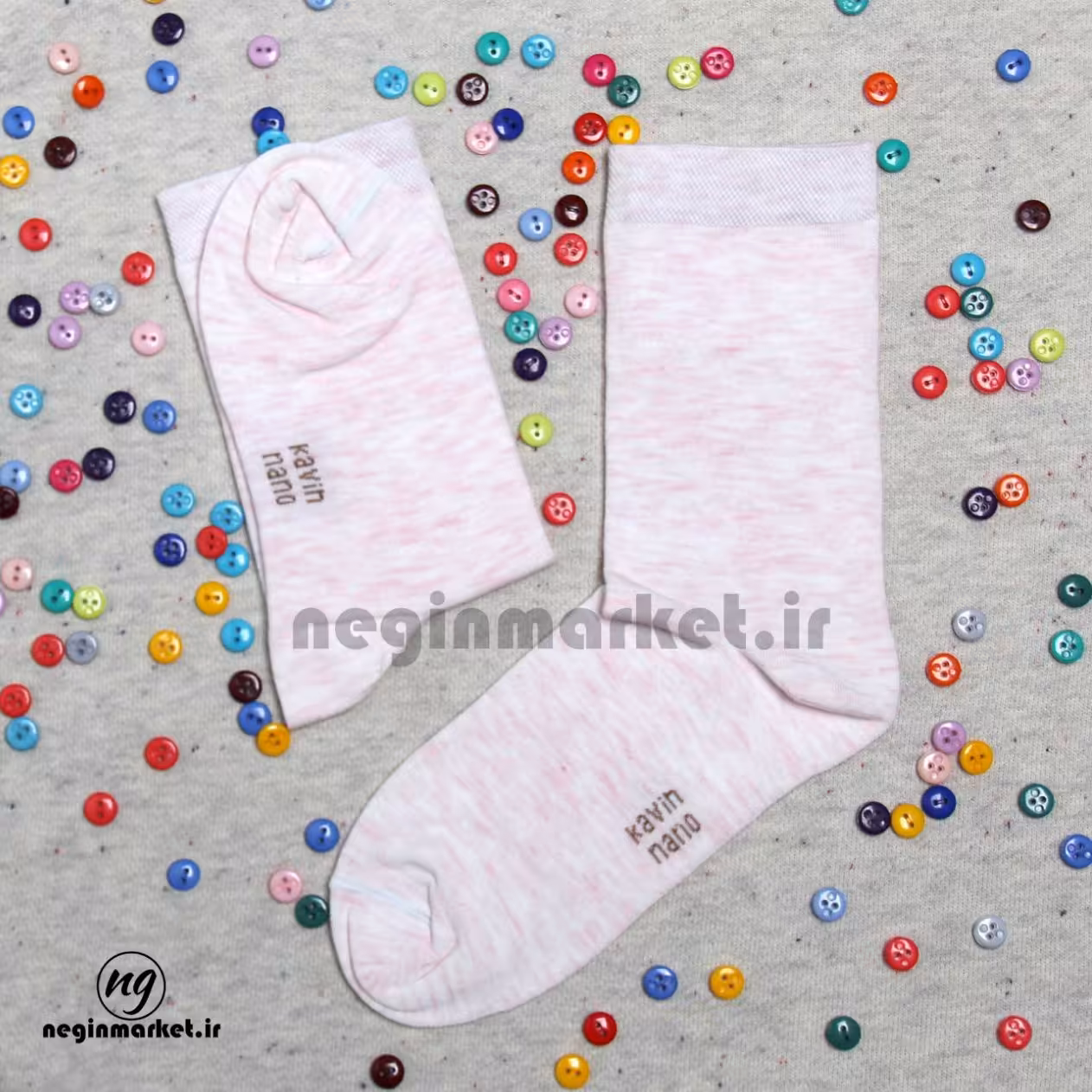 جوراب ساقدار ساده