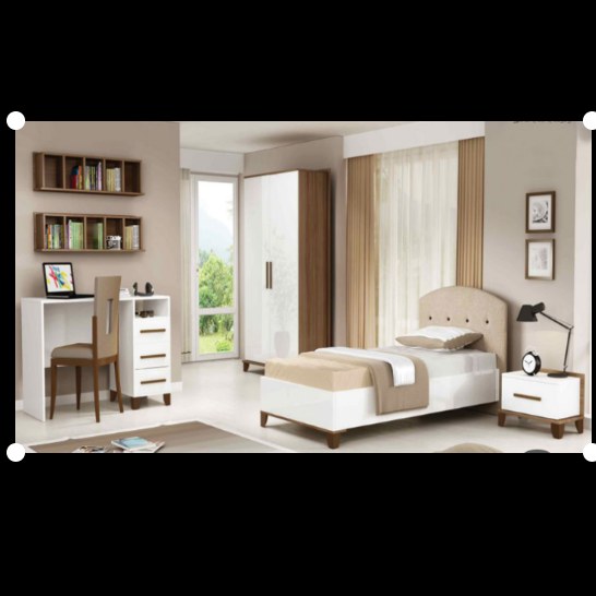 تخت و سرویس خواب نوجوان مدرن