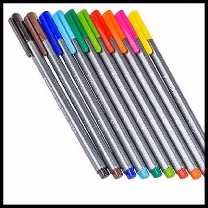 روان نویس استدلر نوک نمدی 10 رنگ