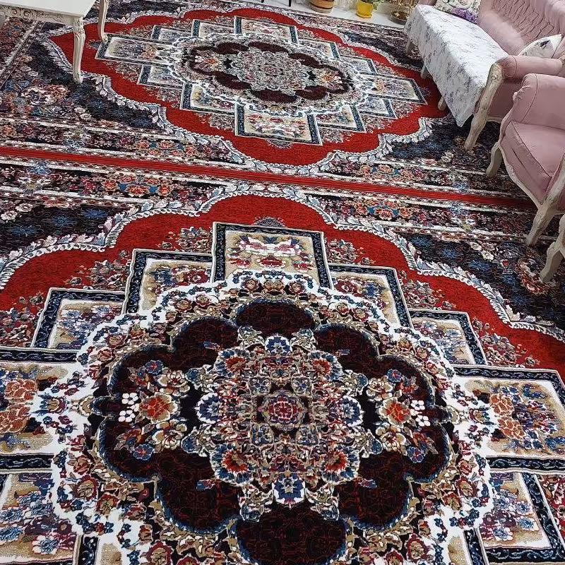 فرش ناردون لاکی،بی سی اف ماشینی کاشان 12متری 