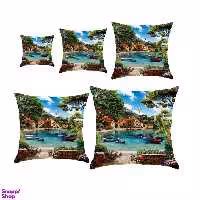 کوسن مدل S5-10306 مجموعه 5 عددی چند رنگ