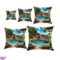 کوسن مدل S5-10306 مجموعه 5 عددی چند رنگ