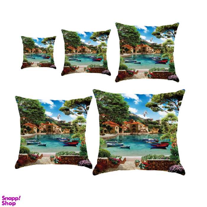 کوسن مدل S5-10306 مجموعه 5 عددی چند رنگ