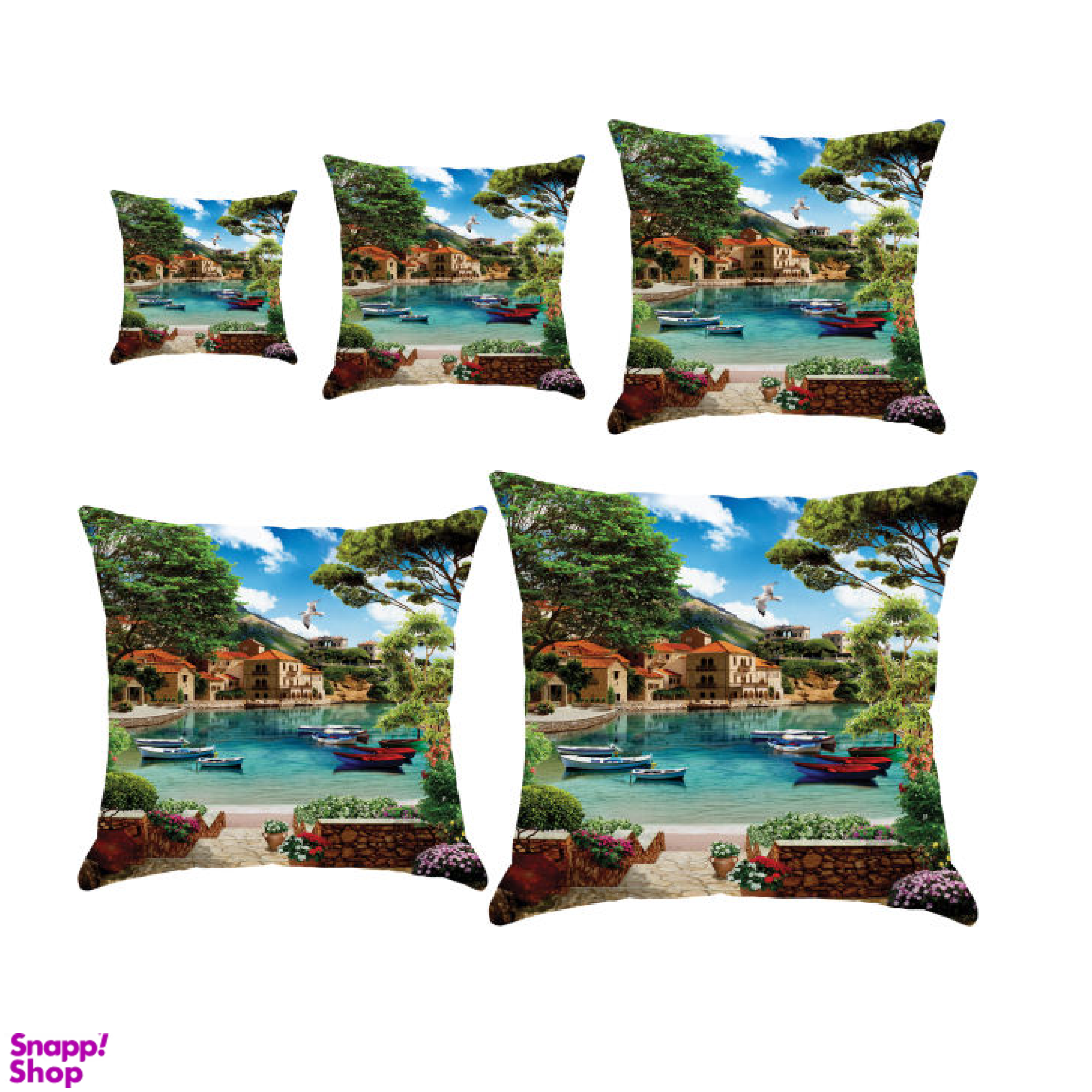 کوسن مدل S5-10306 مجموعه 5 عددی چند رنگ