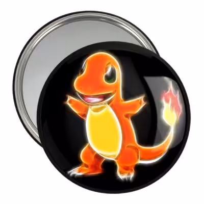 آینه جیبی خندالو مدل هیتوکاگه انیمه پوکمون کد 17398