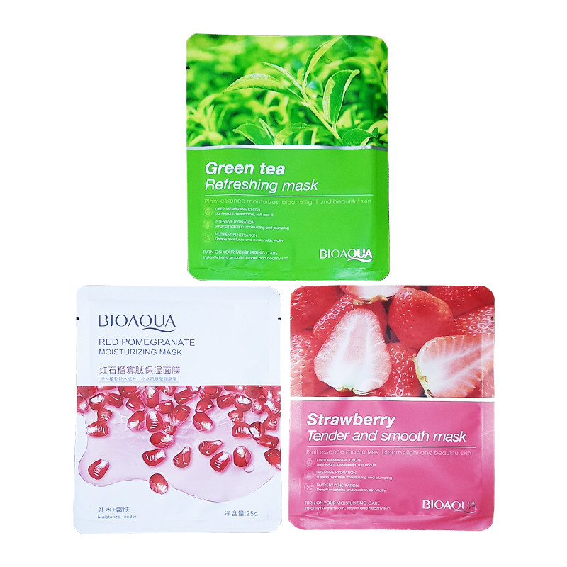 ماسک صورت بیو آکوا مدل Smooth وزن 25 گرم بسته 3 عددی