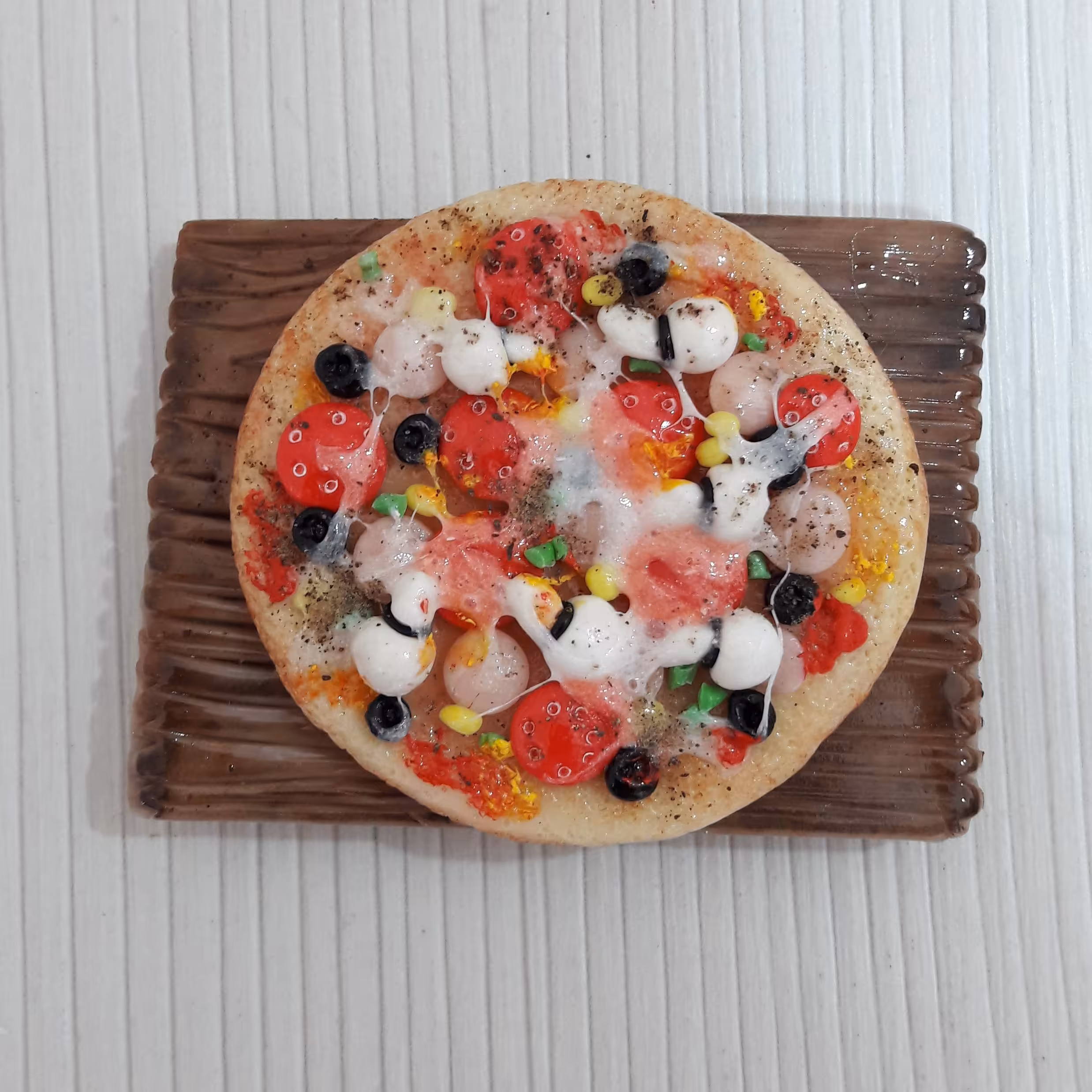 پک دو عددی مگنت تخته همراه پیتزا