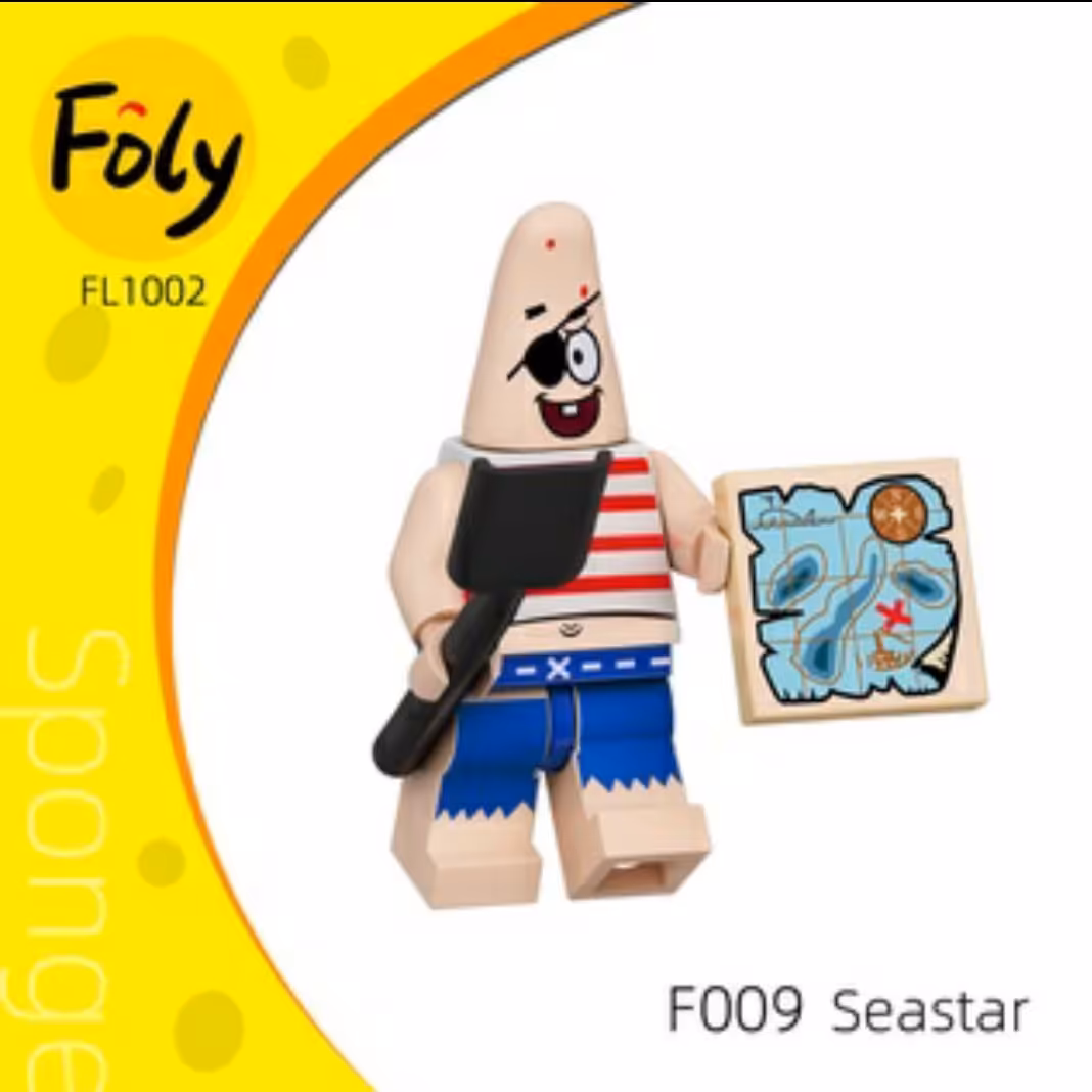 لگو انیمیشنی پاتریک با نقشه 