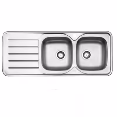 سینک نیمه فانتزی استیل البرز مدل 216  توکار