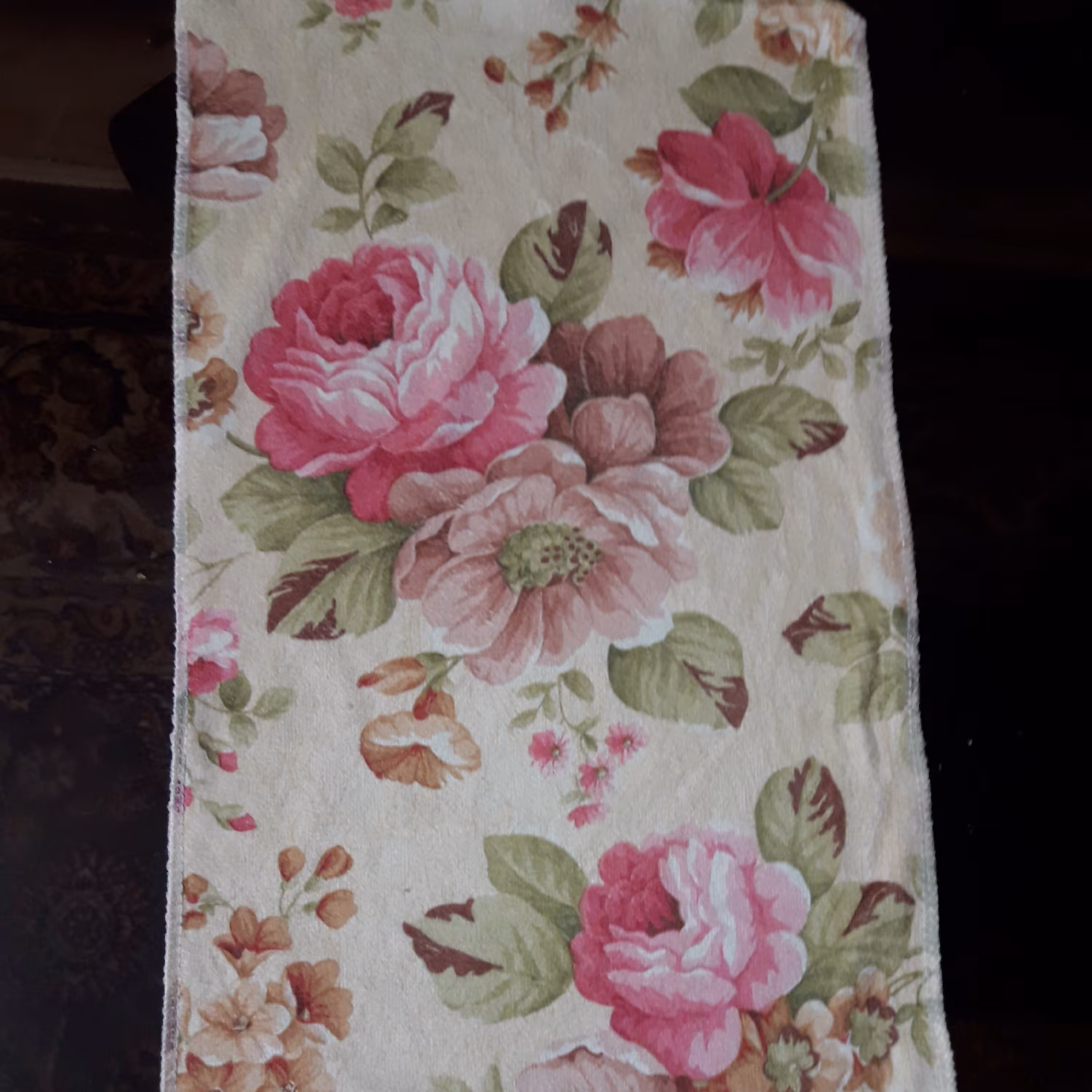 دستمال آنجل گلدار سایز (25در50) 9عددی