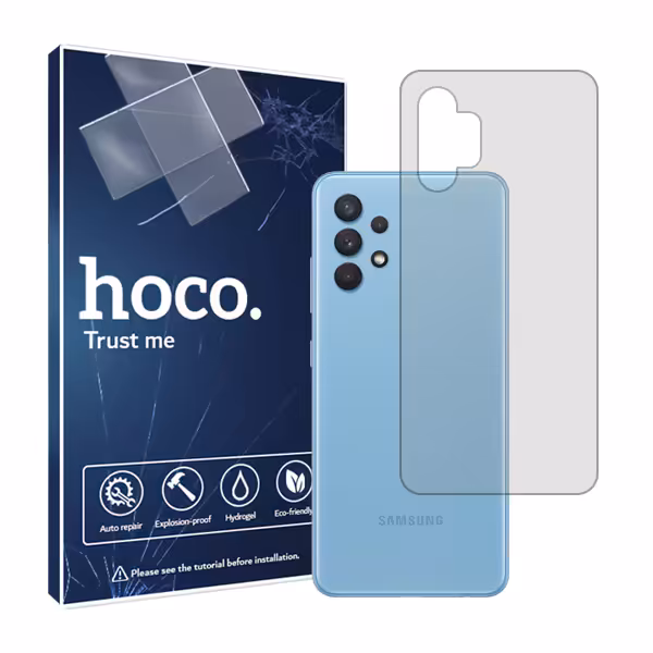 گلس پشت گوشی سامسونگ Galaxy A32 5G مدل شفاف برند هوکو کد S