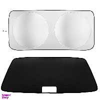 آفتاب گیر شیشه خودرو لنزووو مدل px90 مناسب برای رنو L90 مجموعه 2 عددی
