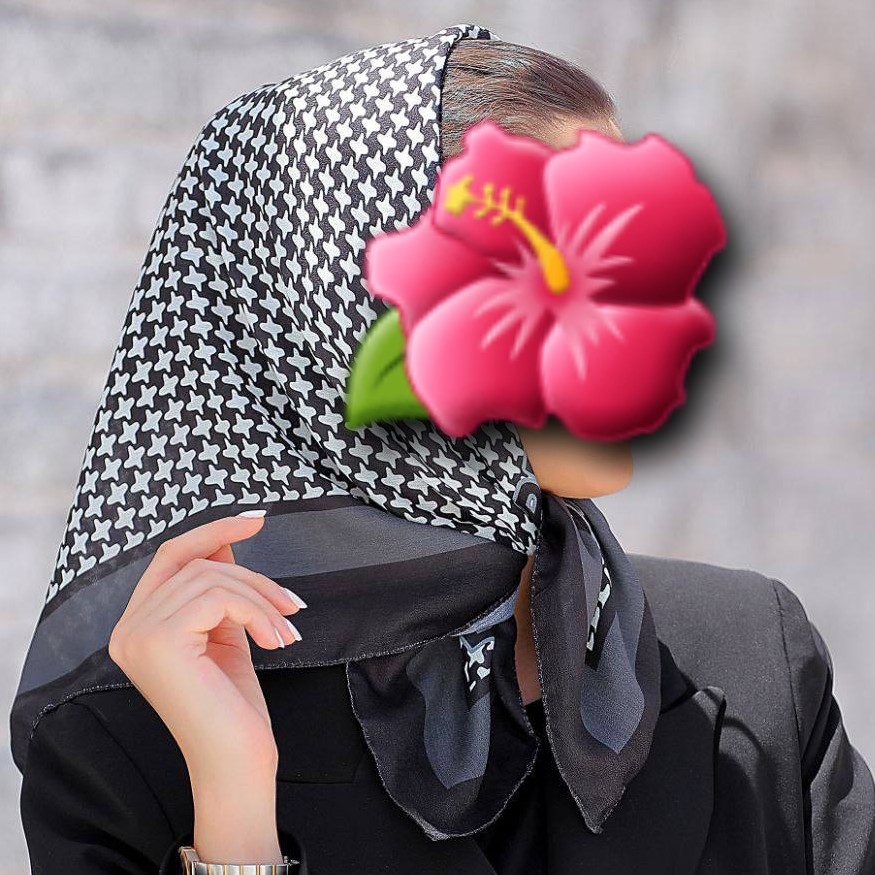 مینی اسکارف نخی