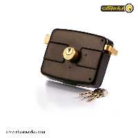 قفل درب حیاطی پارس با کلید معمولی مدل DL-120