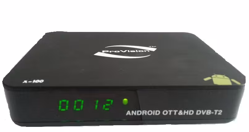 گیرنده دیجیتال پرو ویژن مدل ایکس 100 هایبرید