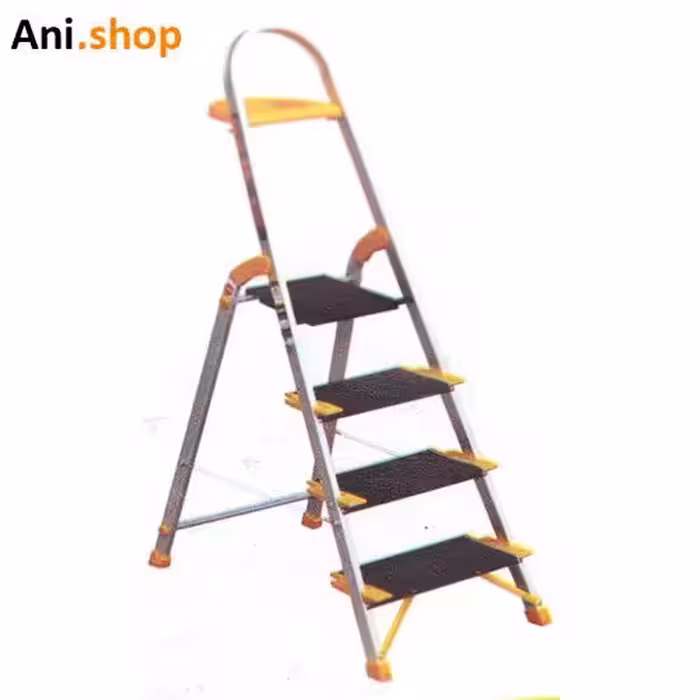 نردبان 4 پله مدل کاسپین الومینیوم