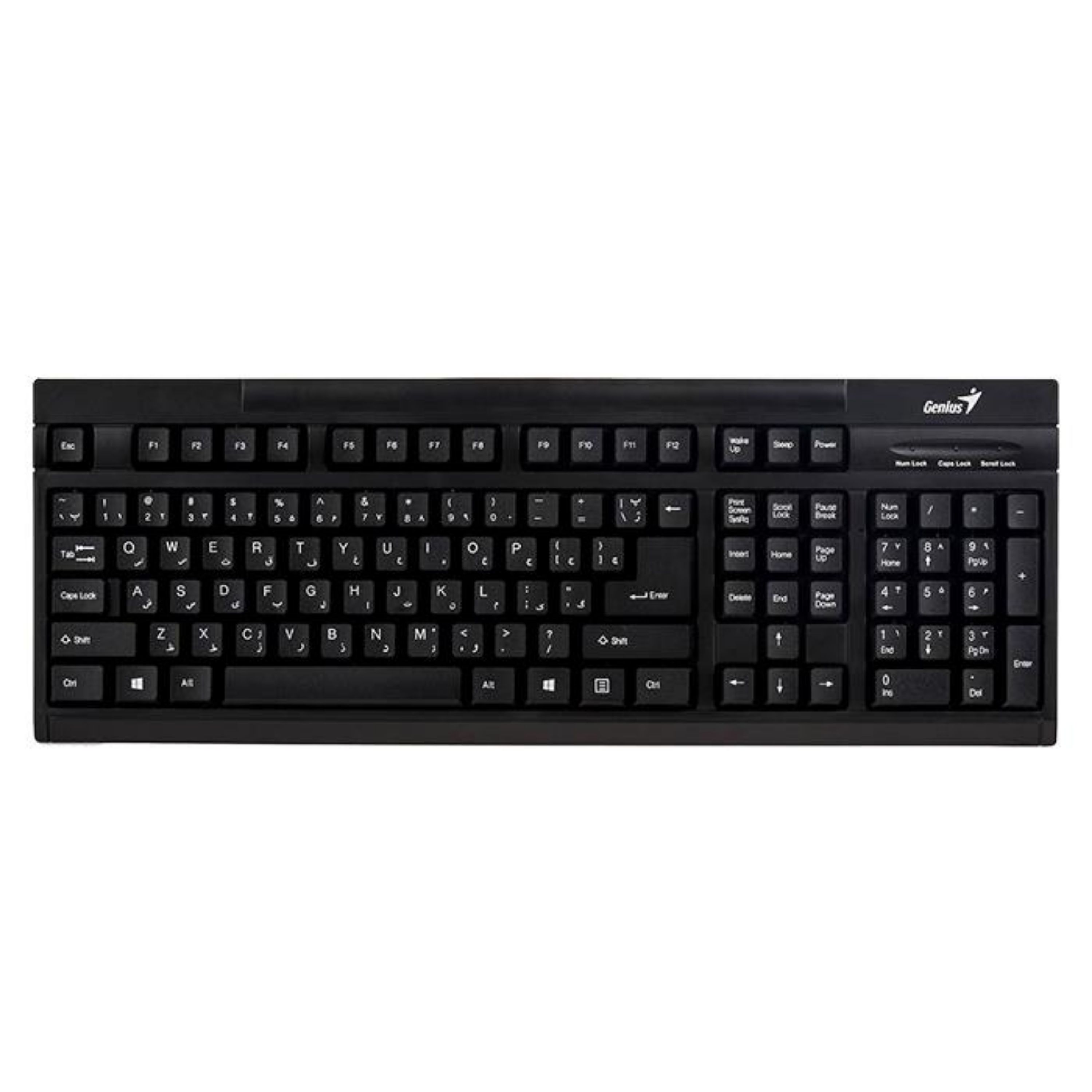 کیبورد جنیوس مدل KB-125 همراه با حروف فارسی