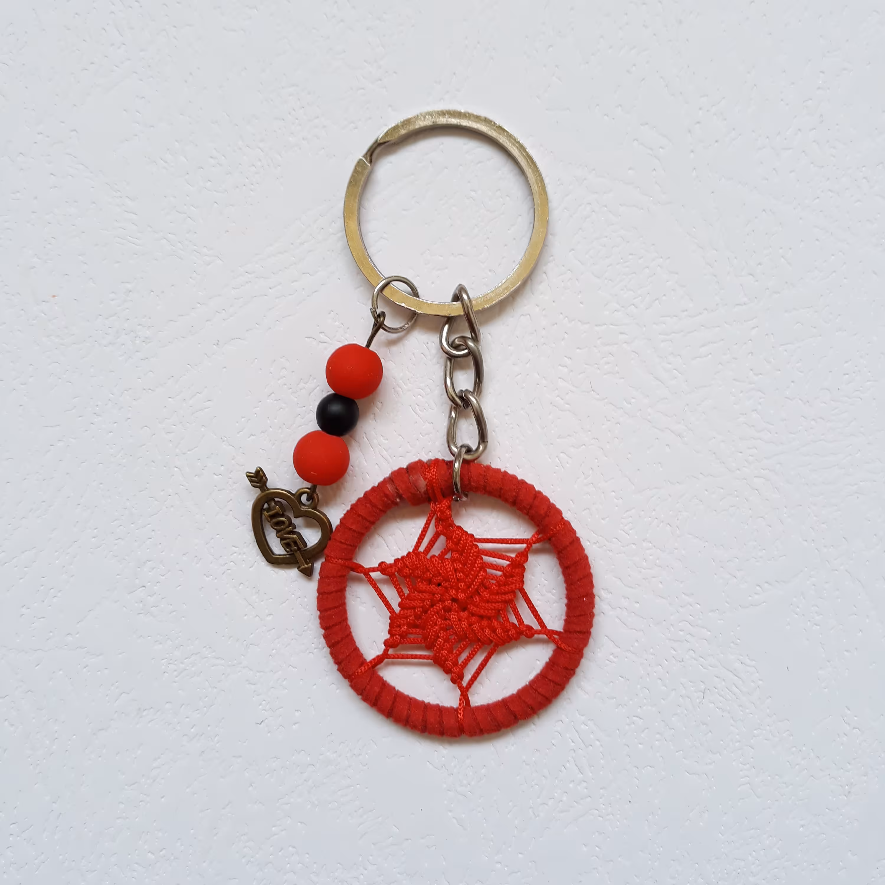 جا کلیدی دریم کچر به رنگ قرمز و به قطر حلقه 4 سانت