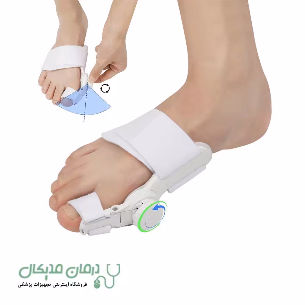 اسپلینت هالوکس والگوس مفصل دار قابل تنظیم