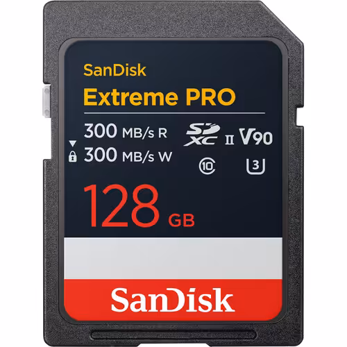 کارت حافظه SanDisk 128GB Extreme PRO UHS-II SDXC