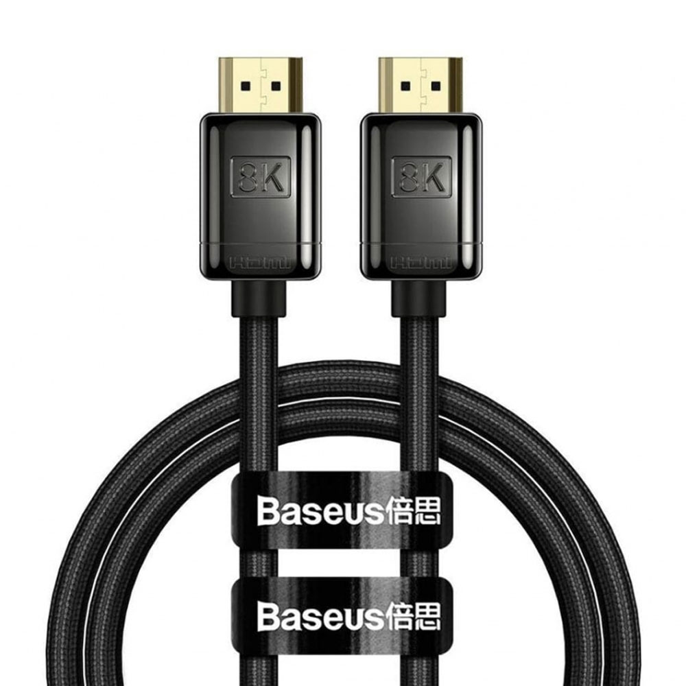 کابل 1 متری HDMI 8K باسئوس مدل Baseus HDMI 8K WKGQ000001 high definition series