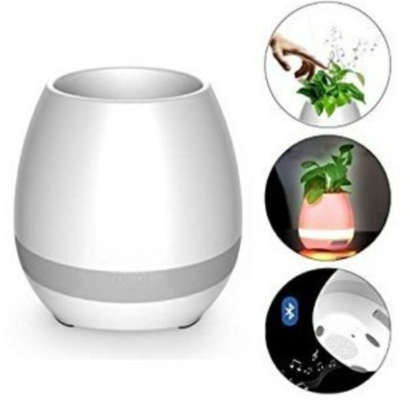 گلدان موزیکال ،اسپیکر بلوتوثی، چراغ خواب