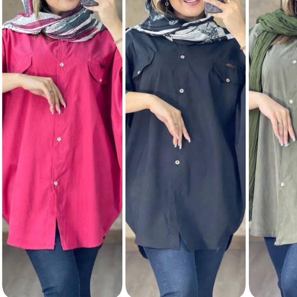 مانتو زنانه پانچ زنانه مانتو پانچ مانتو شومیز