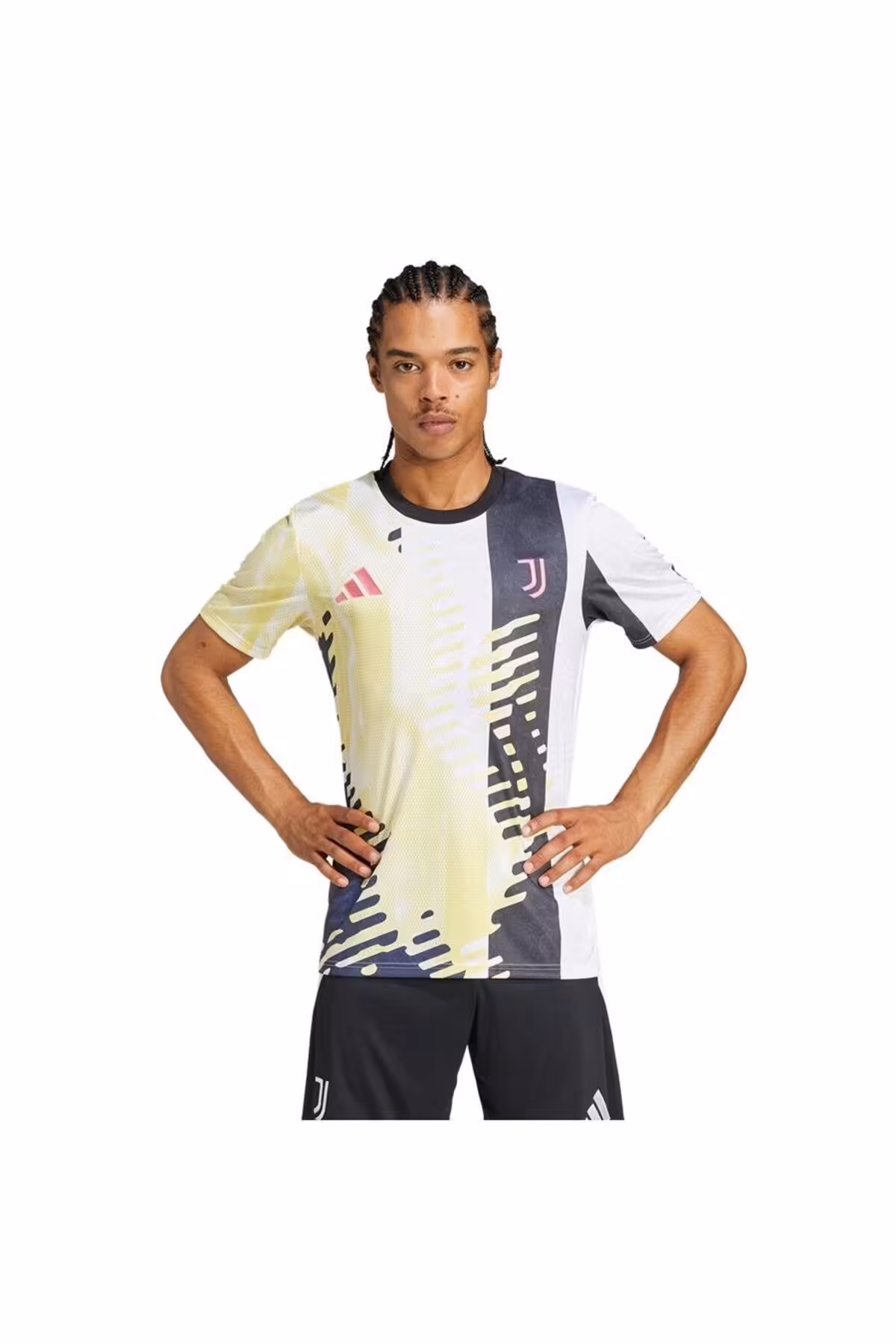 پیراهن فوتبال زرد مردانه جرسی یوو اورجینال adidas