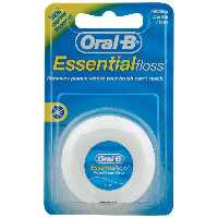 نخ دندان نعنایی اورال بی مدل  Essential  Oral-B 
