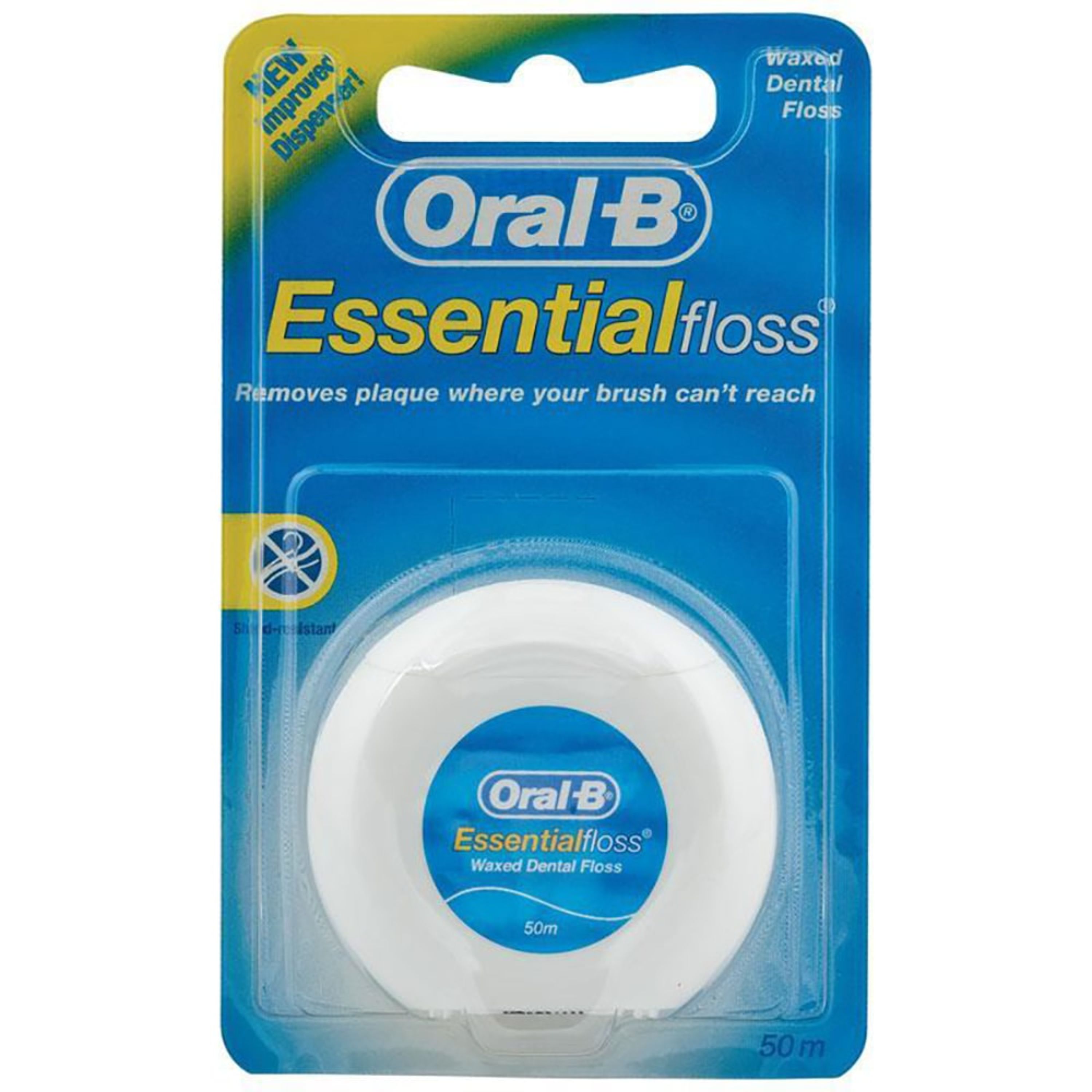 نخ دندان نعنایی اورال بی مدل  Essential  Oral-B 
