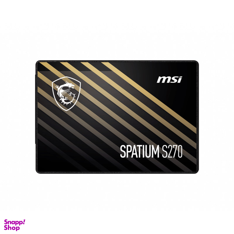 حافظه SSD اینترنال ام اس آی (MSI) مدل SPATIUM S270 ظریفت 240 گیگابایت
