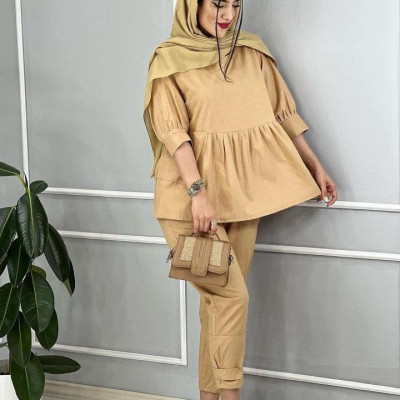 مانتو شلوار زنانه ابروبادی مدل ست ابروبادی