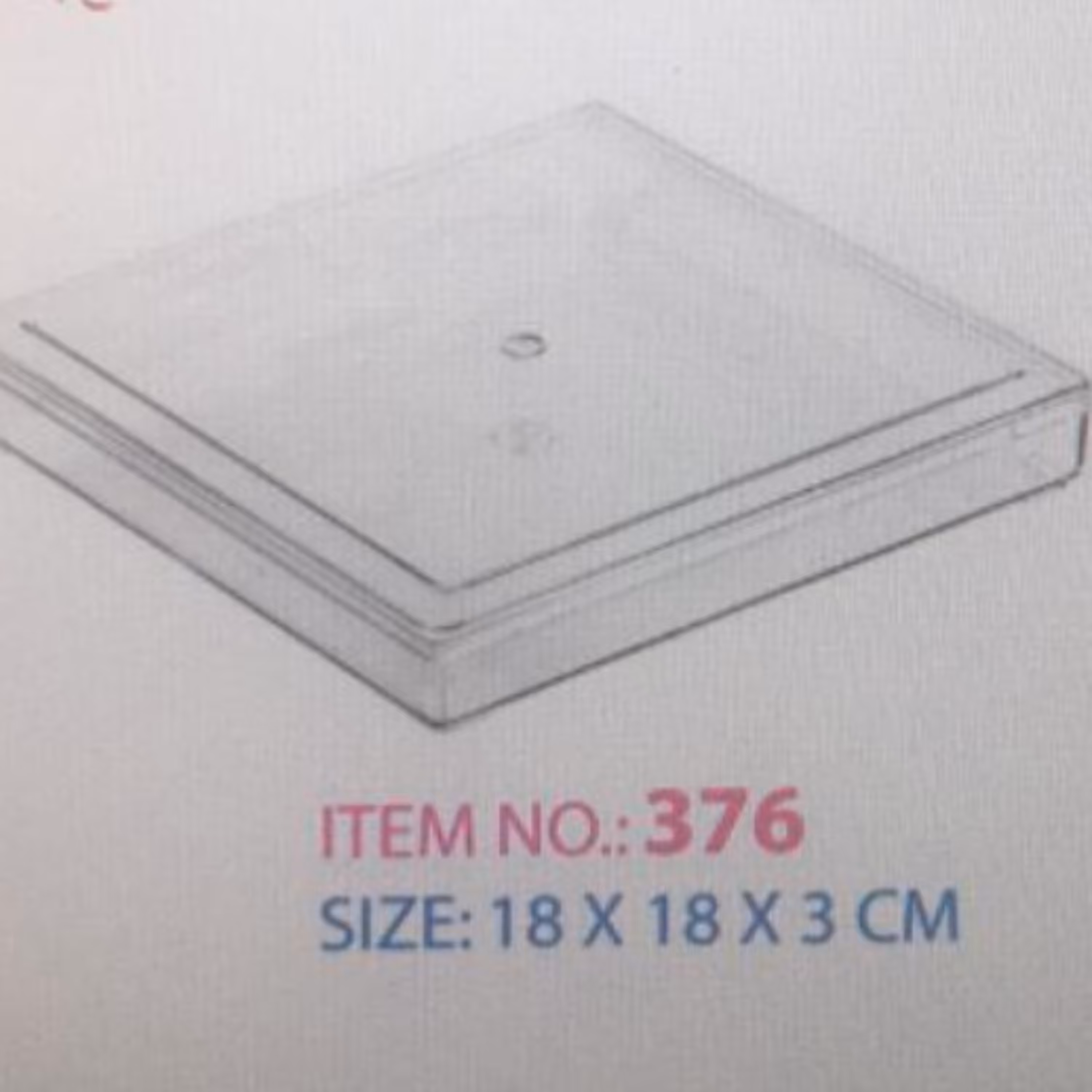 ظرف کریستالی مربع ساده و مستطیل تخت و جدید باابعاد زیر عکس