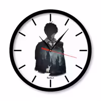 ساعت دیواری  راویتا مدل هری پاتر کد  3340  در رنگ های مشکی و سفید 