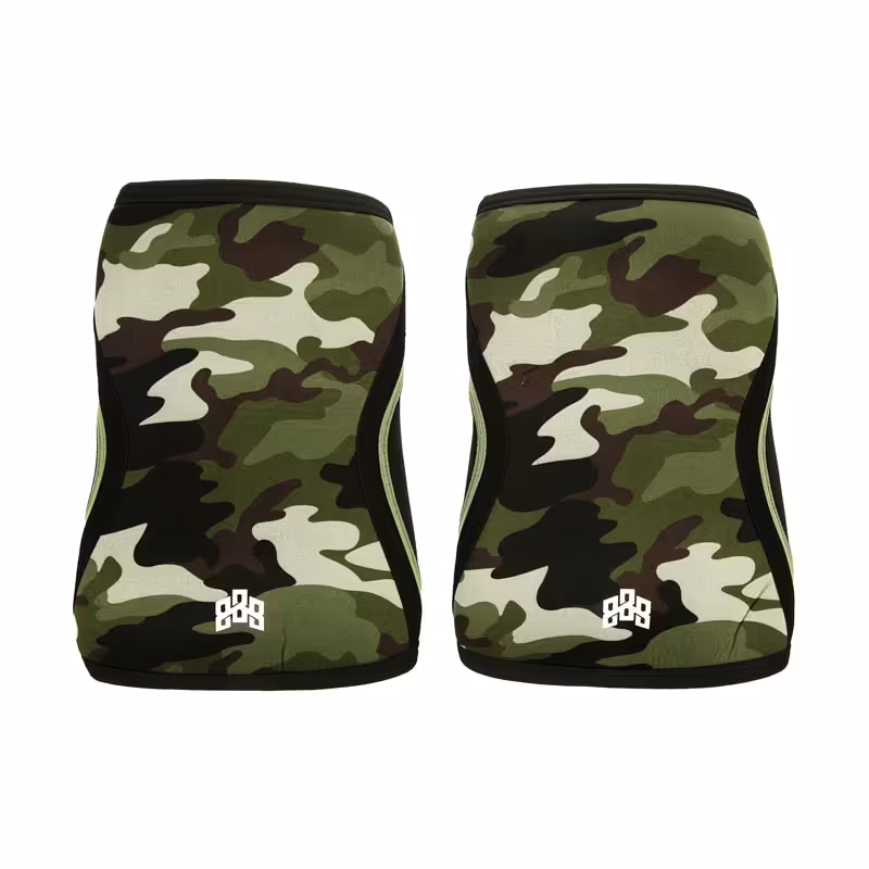 زانوبند کراس فیت و وزنه برداری استوانه‌ای مدل Strong-888 بسته دو عددی