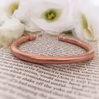 دستبند  زنانه ی خلخال مسی کد 162