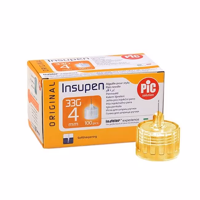 سرسوزن انسولین پیک شماره 4 گیج 33