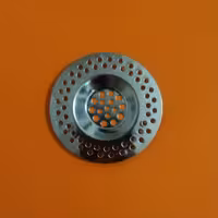 تفاله گیر وصافی  فلزی داخل چاه سینک