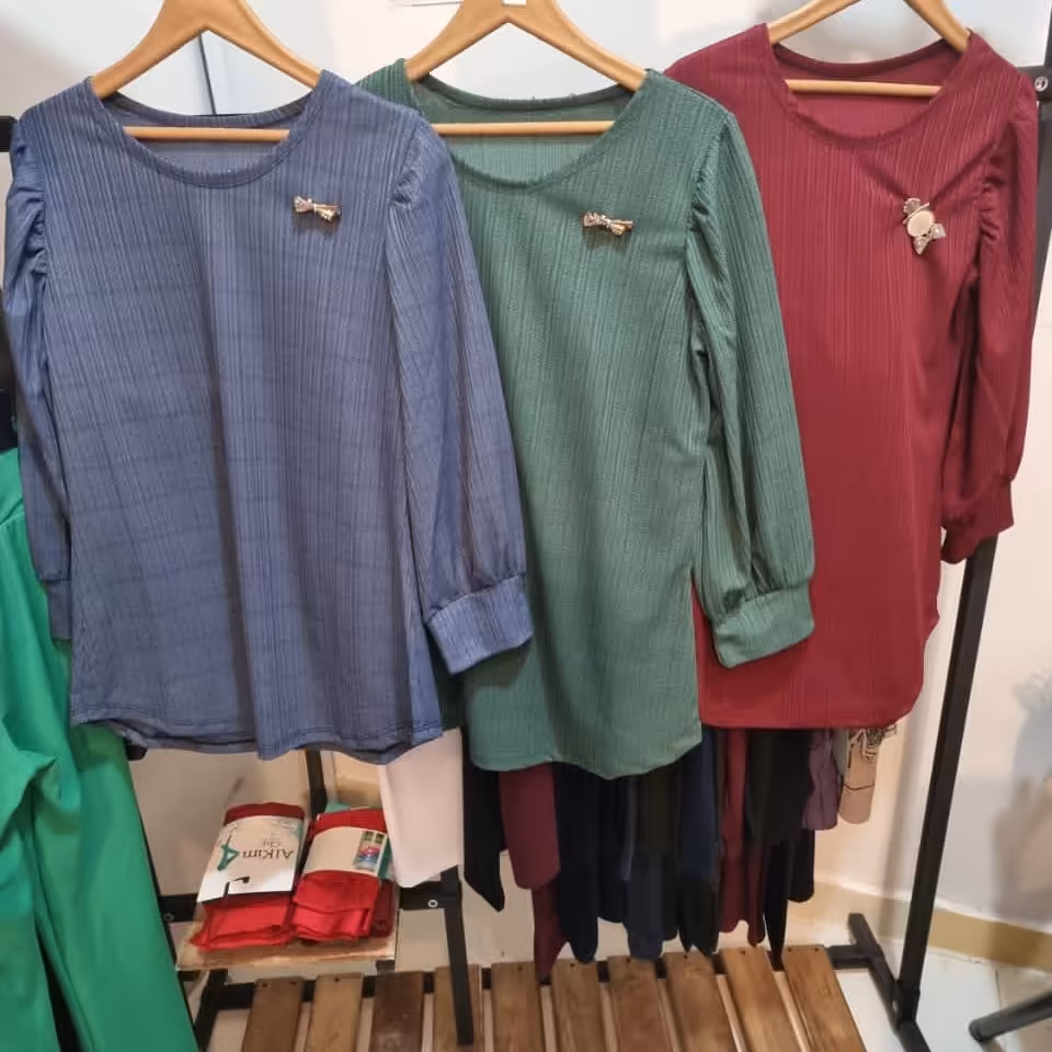 بلوز استین پفی زنانه