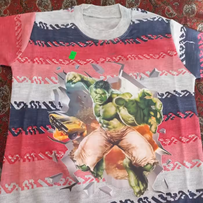 تیشرت شلوارک پسرانه هالک سایز 55 65 