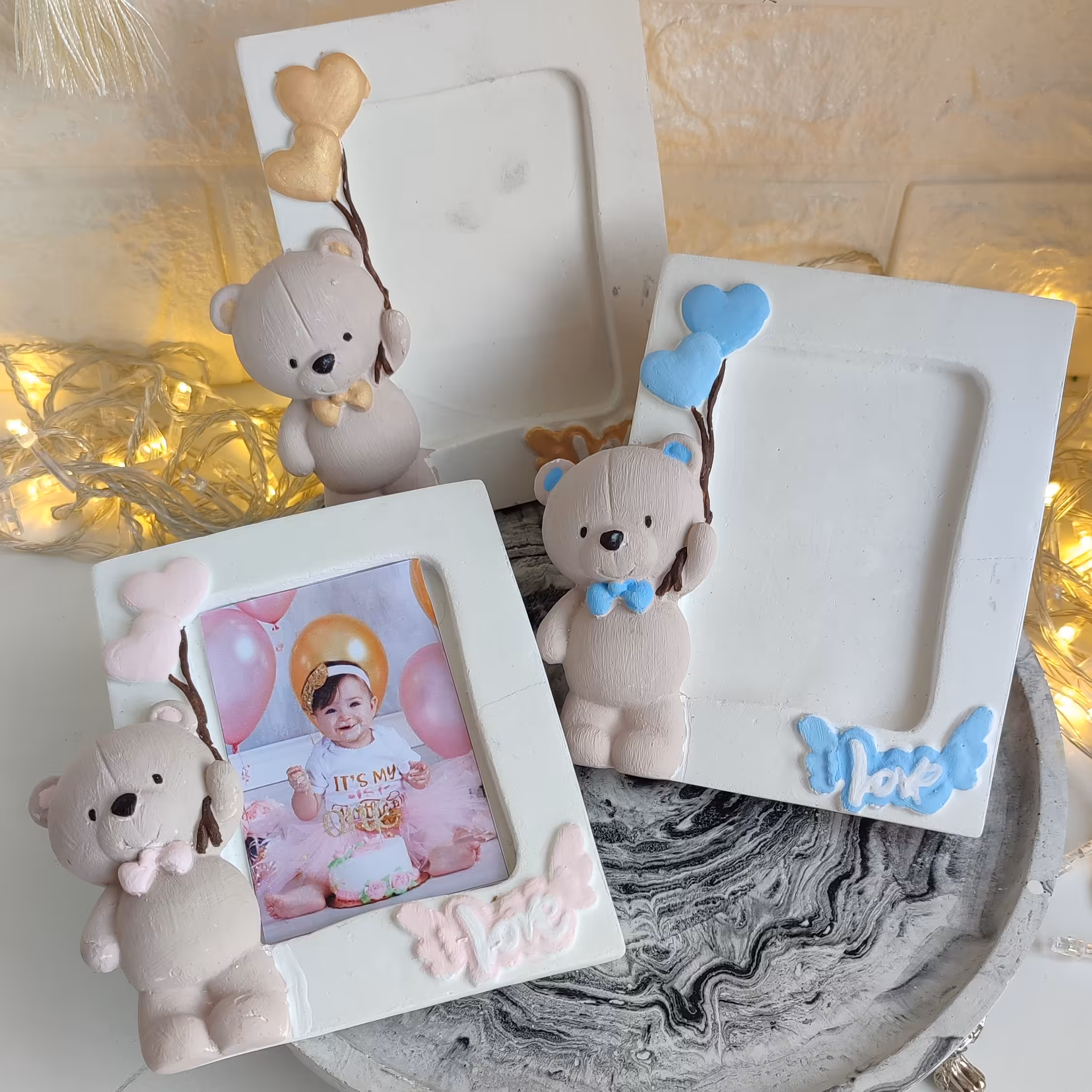 گیفت قاب خرس تدی بسته 5 عددی 