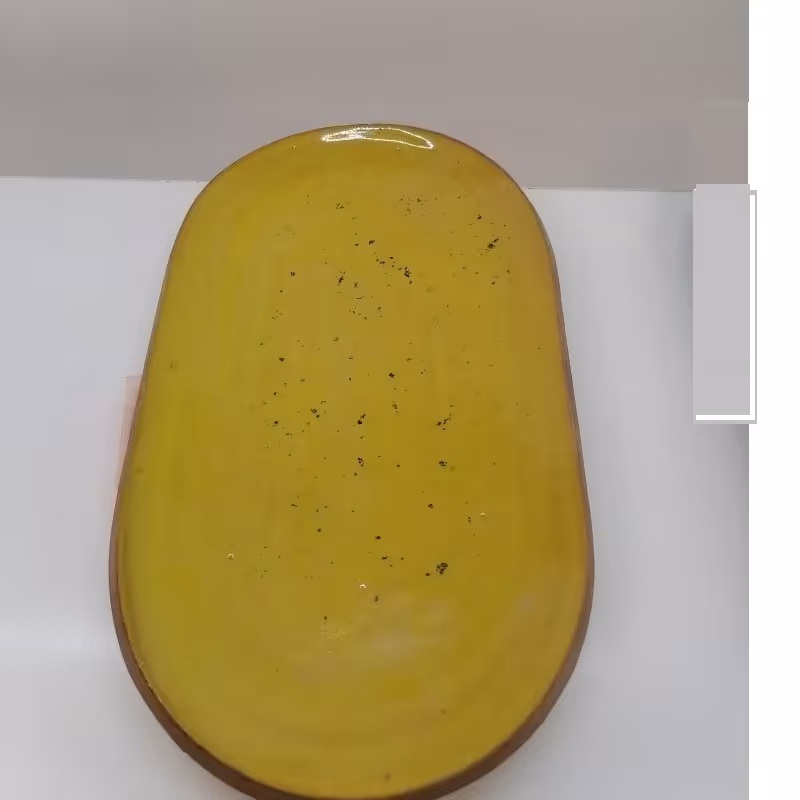 دیس سرامیکی مدل سوگند زرد