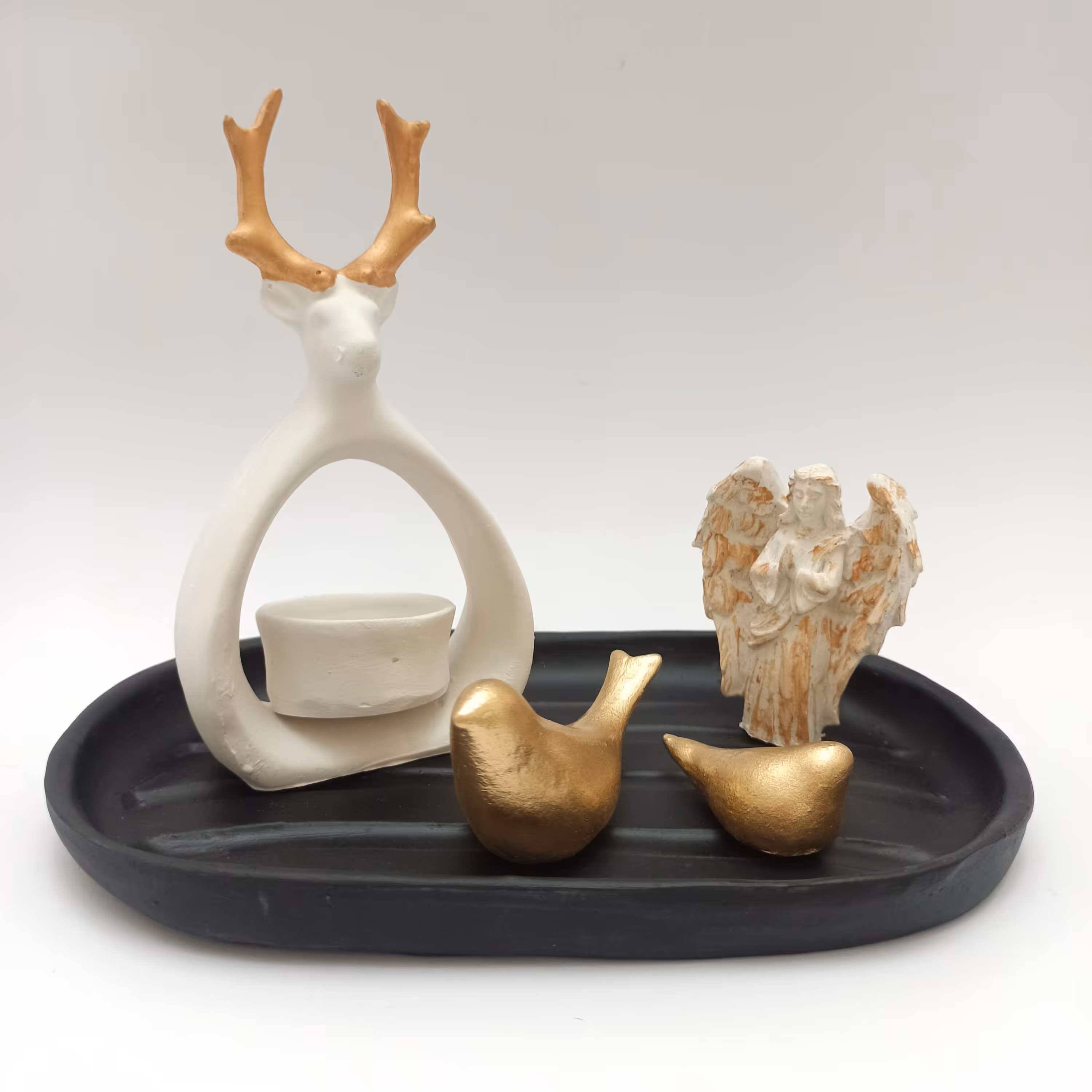 جاشمعی مدل وارمر طرح گوزن و فرشته و کبوتر کد 229