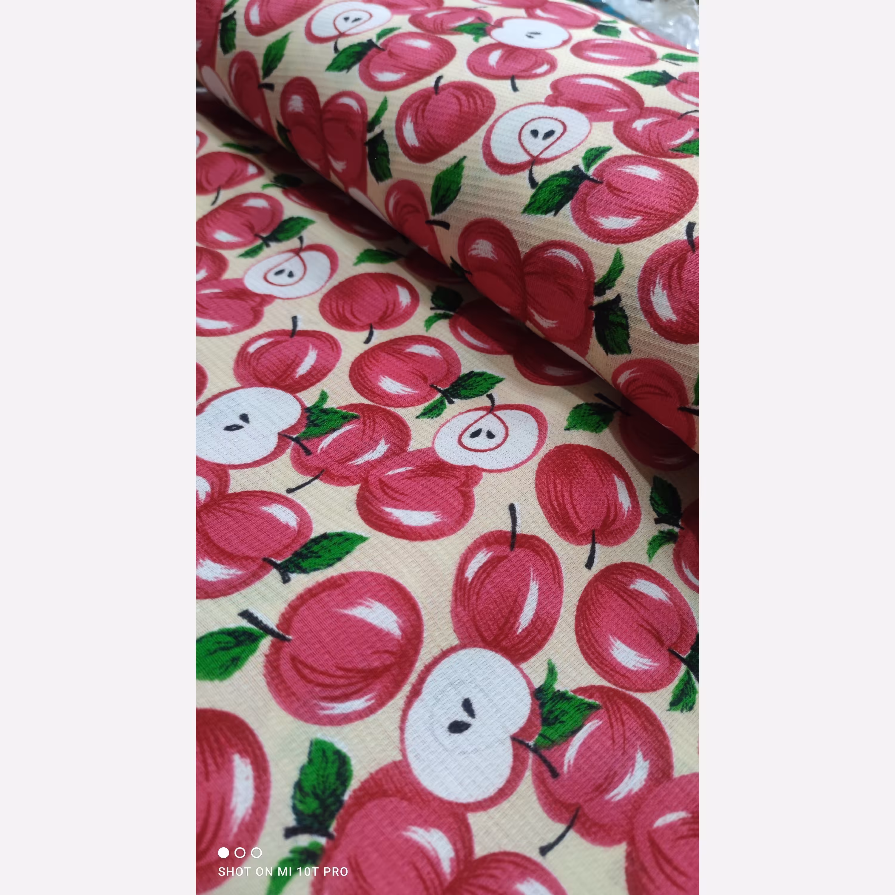 پارچه دستمال آشپزخانه سیب